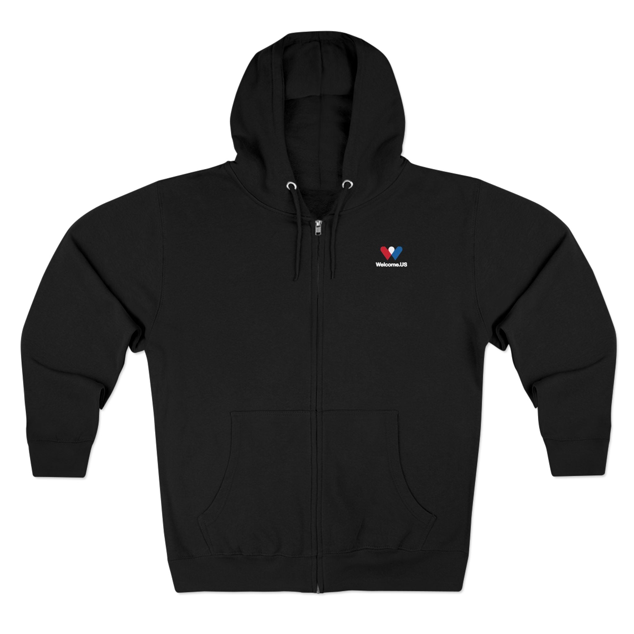 Welcome.US Logo Zip Hoodie