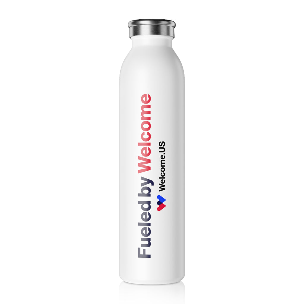 Welcome.US Fueled by Welcome Water Bottle, 20 oz.