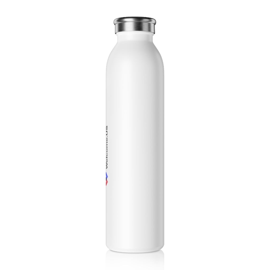 Welcome.US Fueled by Welcome Water Bottle, 20 oz.
