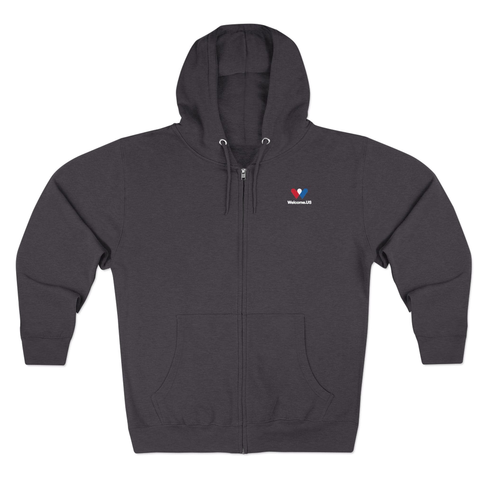 Welcome.US Logo Zip Hoodie