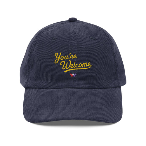 Embroidered "You're Welcome" dad hat