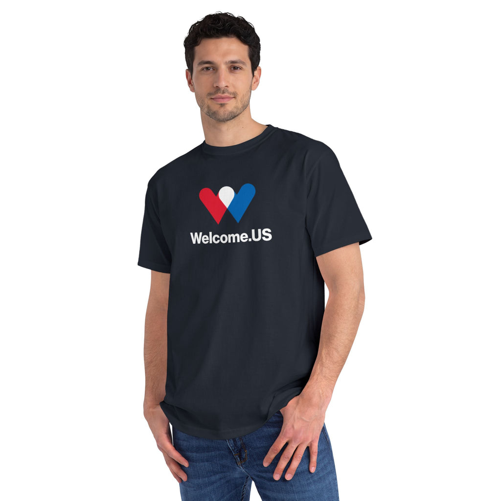 Welcome.US large logo t-shirt