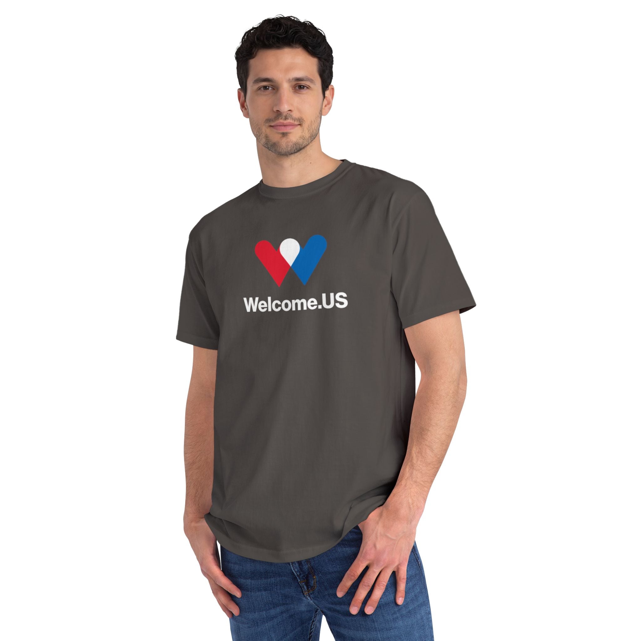 Welcome.US large logo t-shirt