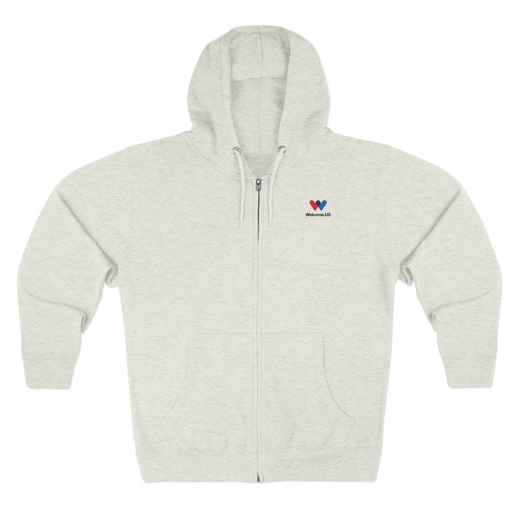 Welcome.US Logo Zip Hoodie