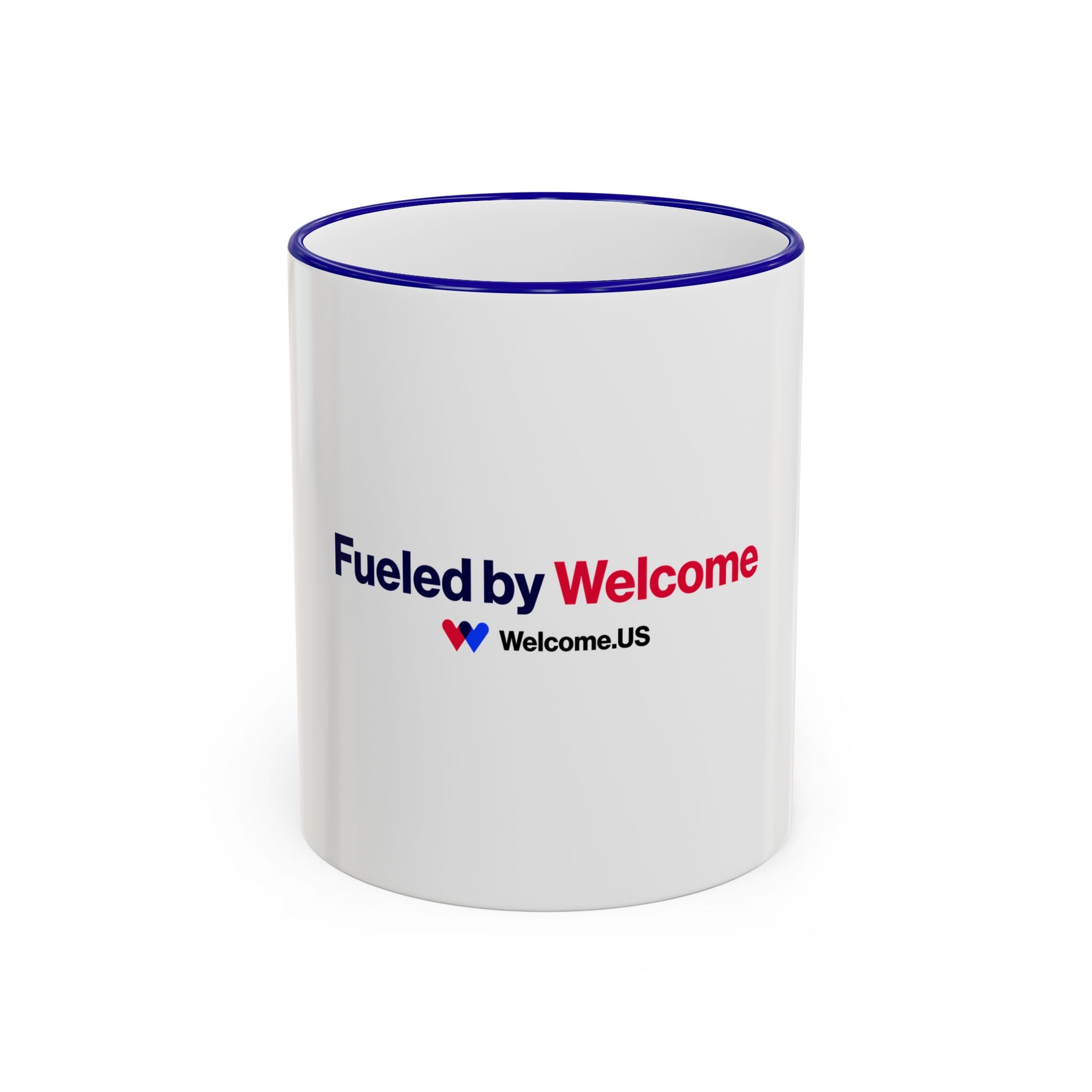 Welcome.US Fueled by Welcome Mug