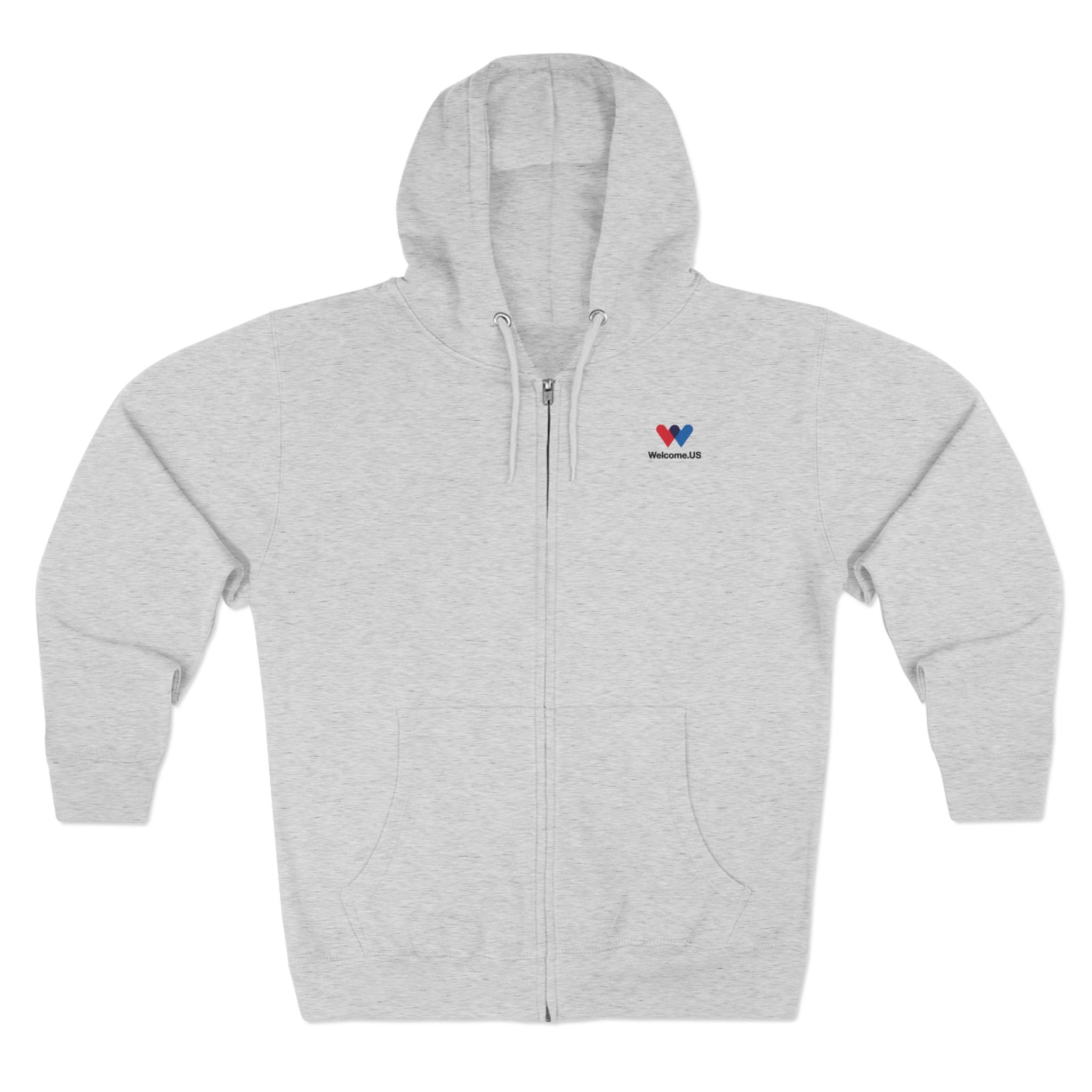 Welcome.US Logo Zip Hoodie