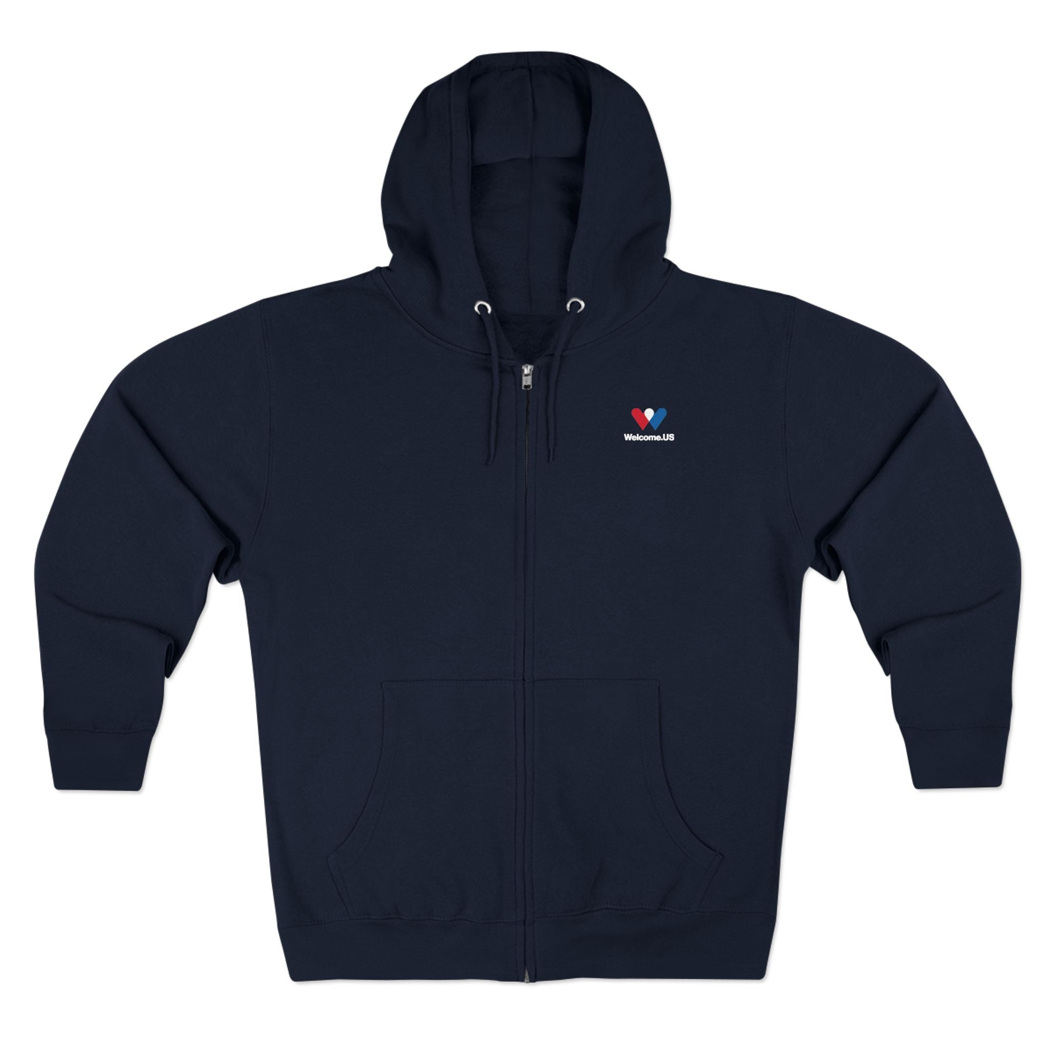 Welcome.US Logo Zip Hoodie