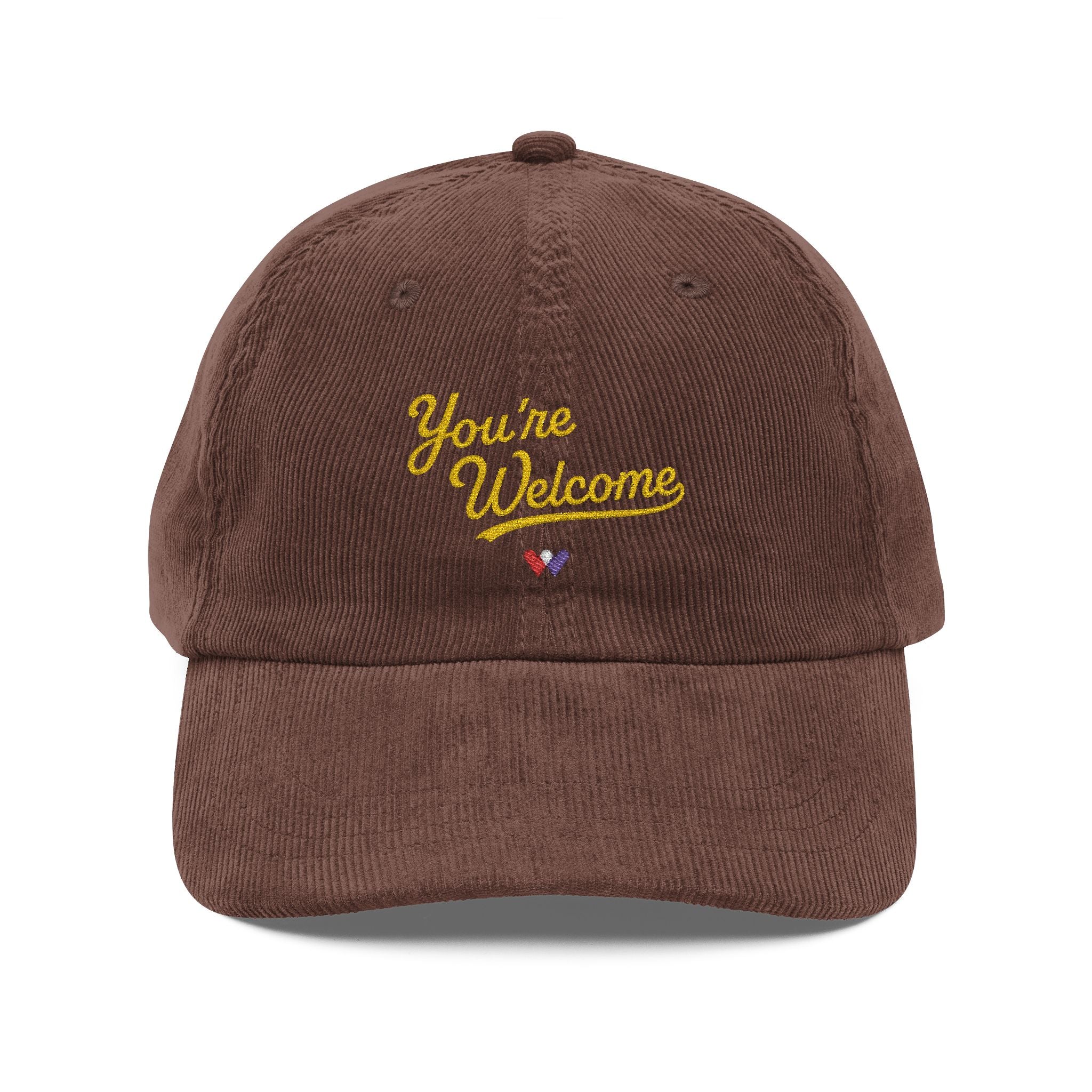 Embroidered "You're Welcome" dad hat