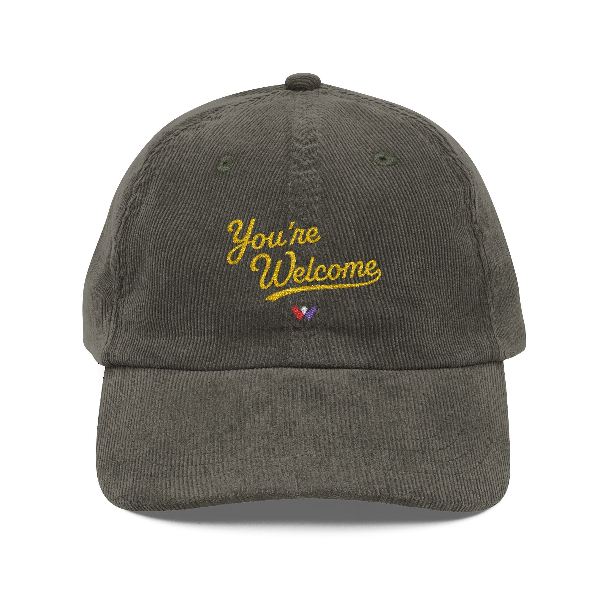 Embroidered "You're Welcome" dad hat