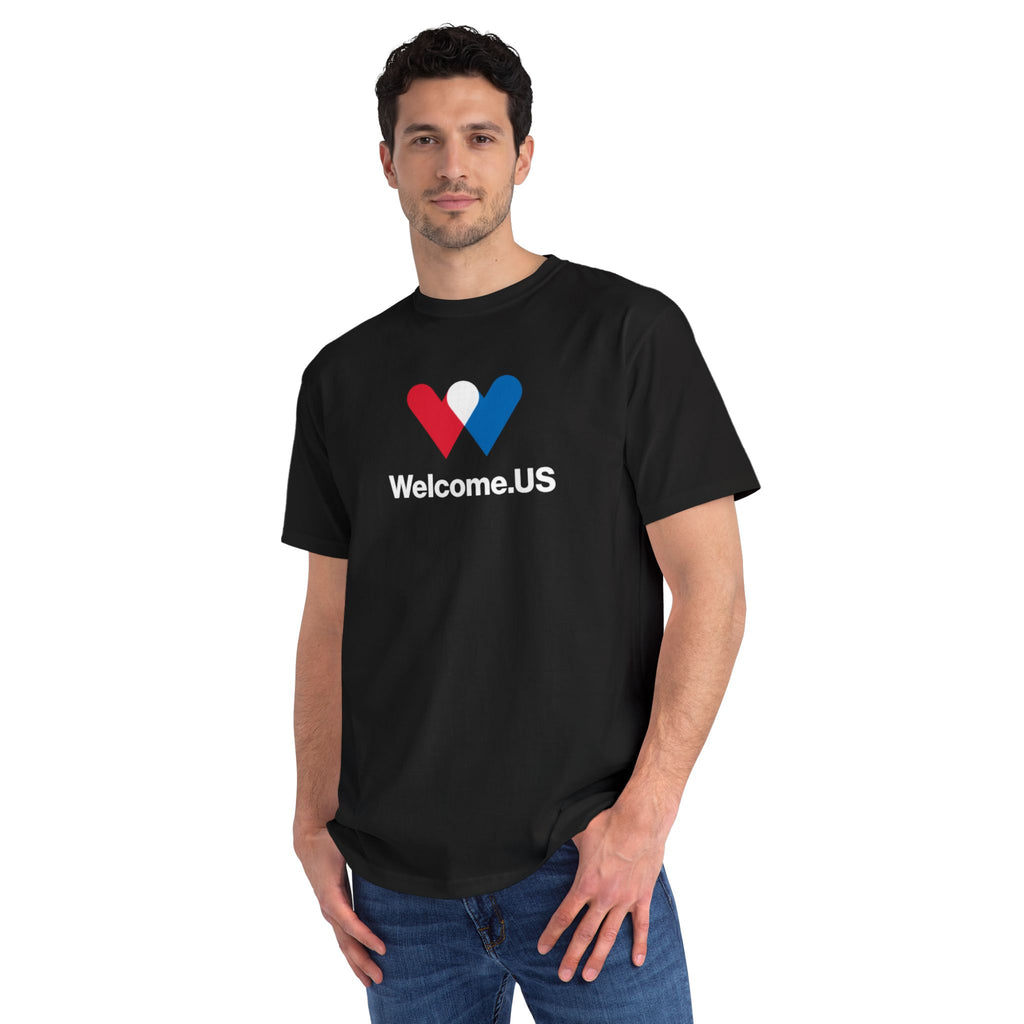 Welcome.US large logo t-shirt
