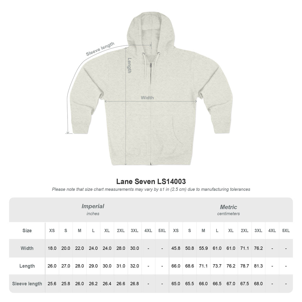 Welcome.US Logo Zip Hoodie