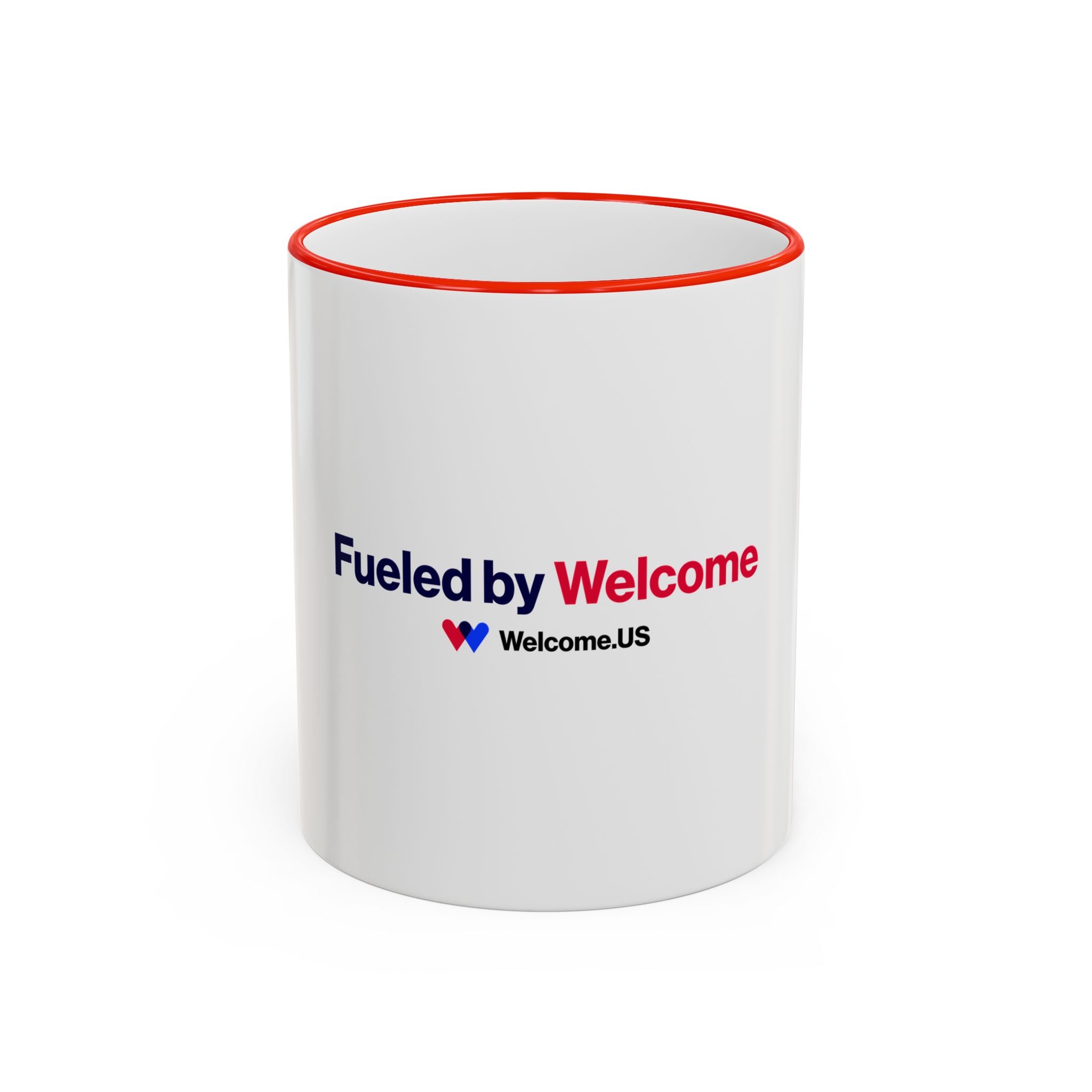 Welcome.US Fueled by Welcome Mug